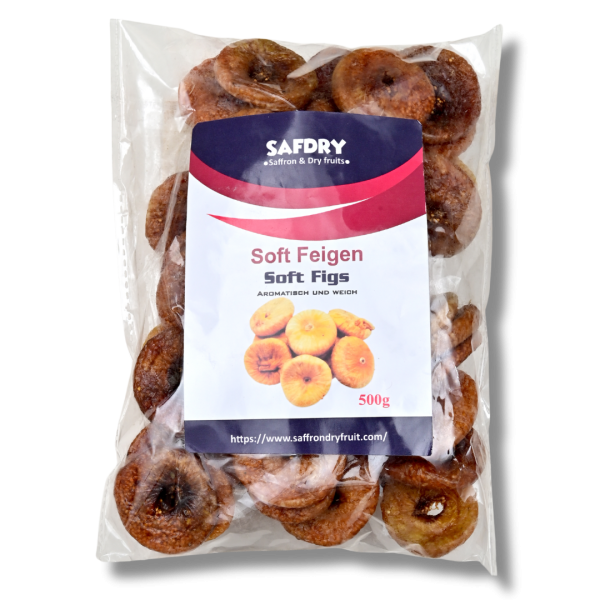Premium Dried Soft Figs - 500g: Naturally Sweet Snacking | Buy Dried Soft Figs Online in Germany