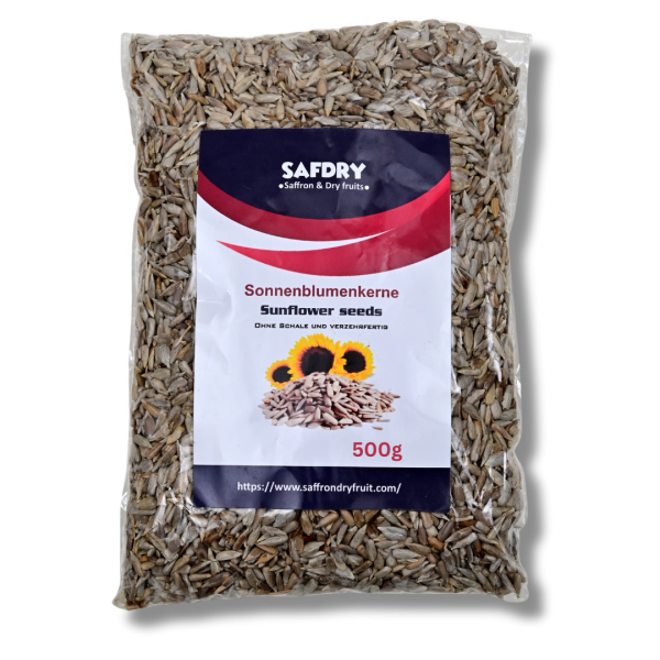 Premium Roasted Sunflower Seeds - 500g: Nutritious Snacking | Buy Roasted Sunflower Seeds Online in Germany