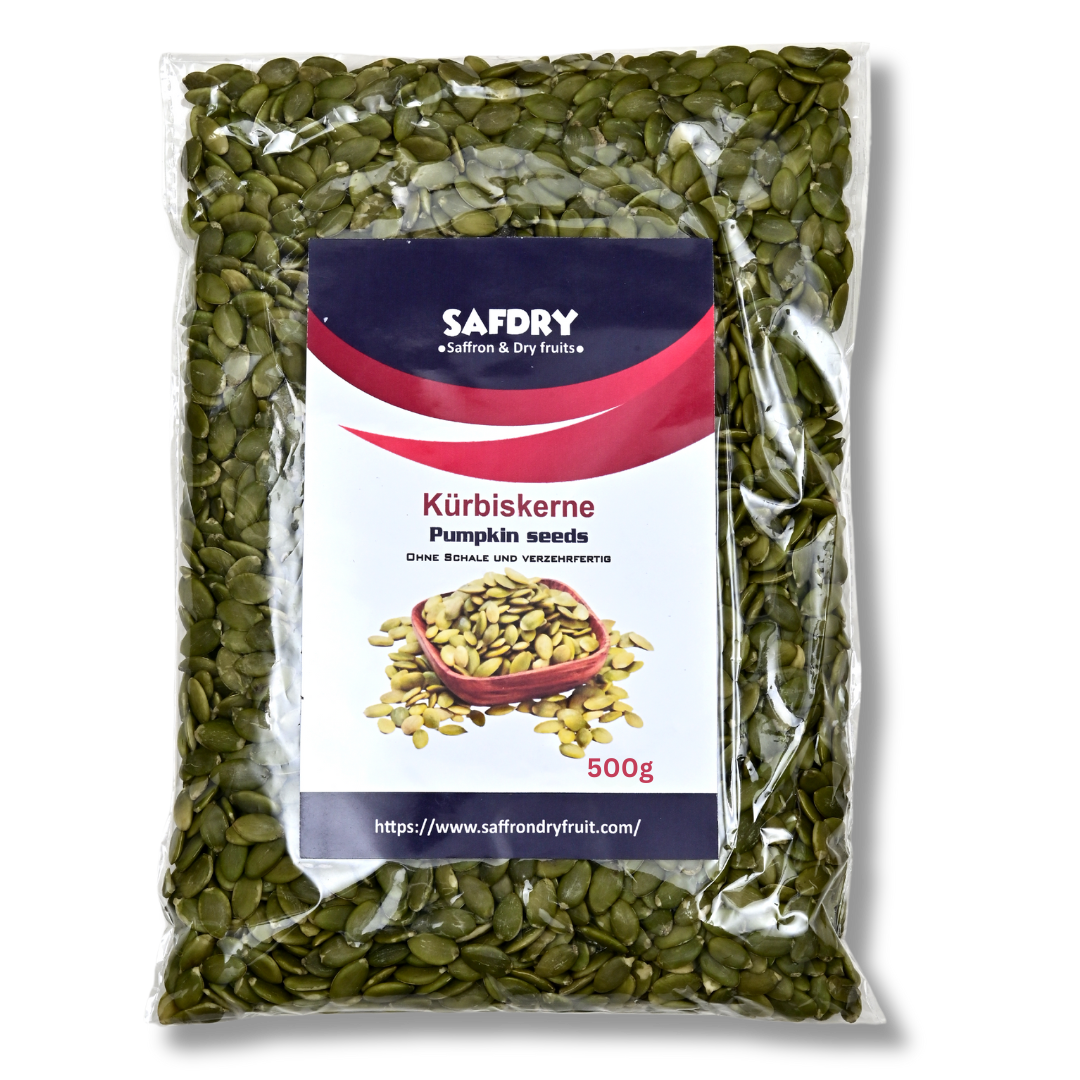 Premium Roasted Pumpkin Seeds - 500g: Wholesome Crunch for Snacking | Buy Pumpkin Seeds Online in Germany 3 Premium Roasted Pumpkin Seeds - 500g: Wholesome Crunch for Snacking | Buy Pumpkin Seeds Online in Germany